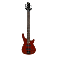 Bajo Eléctrico 5 Cuerdas Blast Rojo Activo JBQ015-DRD